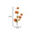 Set of Six  Fall Mini Pumpkins Wreath Sprays - 880016618556