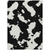 10' X 14' Black And Ivory Abstract Washable Indoor Outdoor Area Rug - 880016659542