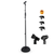 Mic Stand Floor Heavy Duty Height Adjustable Pedestal Para Microfono for Singing On Stage Studio - 810144132259