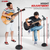 Mic Stand Floor Heavy Duty Height Adjustable Pedestal Para Microfono for Singing On Stage Studio - 810144132259
