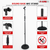 Mic Stand Floor Heavy Duty Height Adjustable Pedestal Para Microfono for Singing On Stage Studio - 810144132259