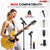 Mic Stand Floor Heavy Duty Height Adjustable Pedestal Para Microfono for Singing On Stage Studio - 810144132259
