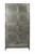 36" Silver Iron Drawer Combo Dresser