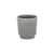 Ceramic 19 Ounce Striped Round Distressed Pot Planter - 880024914626
