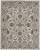 9' X 12' Ivory Taupe And Blue Wool Floral Tufted Handmade Stain Resistant Area Rug - 606114139775