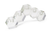 5" Clear Crystal Geometric Tabletop Candelabra Candle Holder - 880016725391