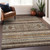 3' X 5' Chocolate Copper And Ivory Southwestern Washable Area Rug With UV Protection - 880024731599