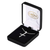 Necklace Petal Cross Silver-Plated  - 603799689939