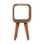 Solid Wood Nightstand - 880016496178