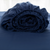 Navy Linen King Fitted Sheet - 608219282615