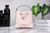 Michael Kors Mercer Dark Powder Blush PVC Bucket Crossbody Handbag Purse - 196163424866