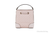 Michael Kors Mercer Dark Powder Blush PVC Bucket Crossbody Handbag Purse - 196163424866