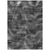 9' X 12' Gray Charcoal And Silver Abstract Washable Indoor Outdoor Area Rug - 606114945055