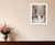 Santa's Winter Stroll White Framed Wall Art - 880016818932