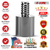 Mic Stand Adapter 12 Pieces 5/8 Female to 1/4 Inch Male Screw Thread Conversion Connector - 810144131221