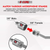 Mic Stand Adapter 12 Pieces 5/8 Female to 1/4 Inch Male Screw Thread Conversion Connector - 810144131221