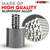 Mic Stand Adapter 12 Pieces 5/8 Female to 1/4 Inch Male Screw Thread Conversion Connector - 810144131221