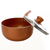 Better Chef 2Qt Ceramic-Coated Copper-Tone Saucepan with Glass Lid - 636555111061