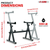 Keyboard Stand Z Style Heavy Duty Sturdy Piano Riser Height Adjustable Holder - 810144131931