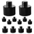 Mic Stand Adapter 12 Pieces 5/8 Female to 3/8 Male Screw Thread Conversion Connector - 810144131160