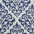 5' X 7' Blue And White Damask Area Rug - 880016799019