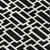 8' Black And Ivory Round Geometric Washable Indoor Outdoor Area Rug - 608219130329