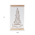 Wood Christmas Tree Hanging Wall Decor - 880016587050