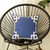 18" Blue and White Throw Pillow Cover