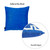 18" Blue and White Throw Pillow Cover