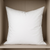 20" White Cotton Down Blend Throw Pillow Insert - 880016693539