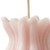 5" Pink Rose Petals Scented Dimensional Flower Candle - 880024676340