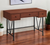 47" Brown and Black Computer Desk With Three Drawers - 606114856313