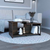 Wema 3 Coffee Table, Lower Open Shelf - 880810654552