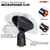 Mic Stand 3 in 1 Desktop Microphone Stands Adjustable Table Microfono Holder w Phone Clamp - 810047166016