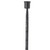 30" Black Abstract Metal Tabletop Taper Candlestick - 880016606522