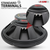 15 Inch Woofer 500W Car Subwoofer 4Ohm Replacement Deep Sub w Poly Cone - 810144134246