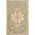 8' X 10' Blue and Green Oriental Hand Tufted Area Rug