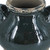 7" Dark Green And Sand Terracotta Round Jug Vase - 880024919317