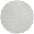 8' Silver And Gray Round Geometric Washable Indoor Outdoor Area Rug - 608219384135