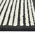2' X 3' Black And Ivory Wool Abstract Hand Hooked Area Rug - 880016644760