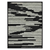 2' X 3' Black And Ivory Wool Abstract Hand Hooked Area Rug - 880016644760