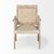 Wooden Chair With Cane Mesh Backrest - 808230022126