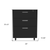 Wood Three Drawers Filing Cabinet - 880016555554