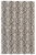 10' X 13' Black And Taupe Wool Geometric Hand Tufted Area Rug