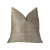 Plutus Emperor Gray and Beige Luxury Throw Pillow - 663701000900