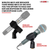 Universal Microphone Stand 2Pcs Height Adjustable 35 to 57" Round Base Floor Mic Holder Metal Build - 810199690032