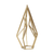 Metal Open Geometric Tabletop Sculpture - 880016731156