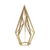 Metal Open Geometric Tabletop Sculpture - 880016731156