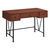 47" Brown and Black Computer Desk With Three Drawers - 606114856276