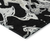 10' X 14' Black And Gray Abstract Washable Indoor Outdoor Area Rug - 880016456950